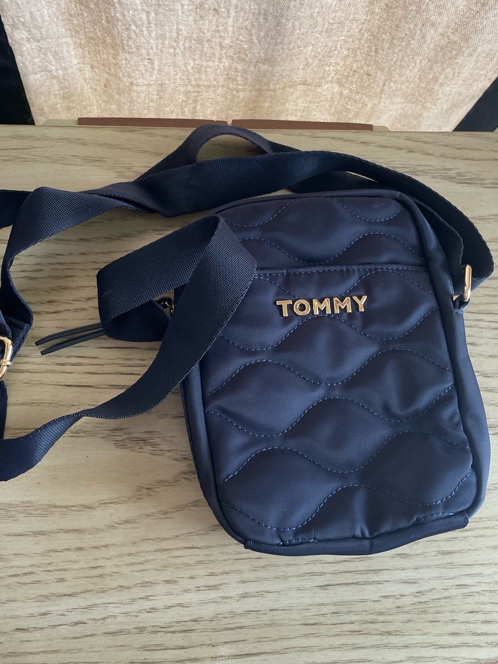 Tommy Quilted Crossbody Bag